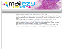 Tablet Screenshot of mailezy.com.au